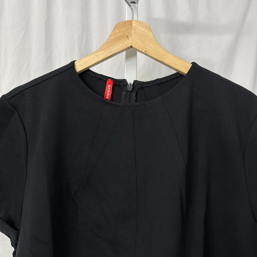Spanx The Perfect Funnel Top Black Womens 1X - Picture 7 of 11